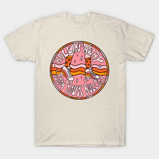 Rollin' Away T-Shirt by Doodle by Meg